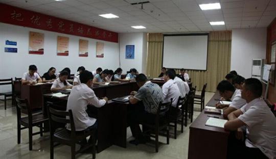 黨支部組織全體黨員開展“兩學一做”學習教育活動